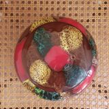 Vintage Vallauris ceramic candy box, empty pocket