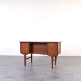 Mid-Century Danish Teak Executive Desk, 1960s.