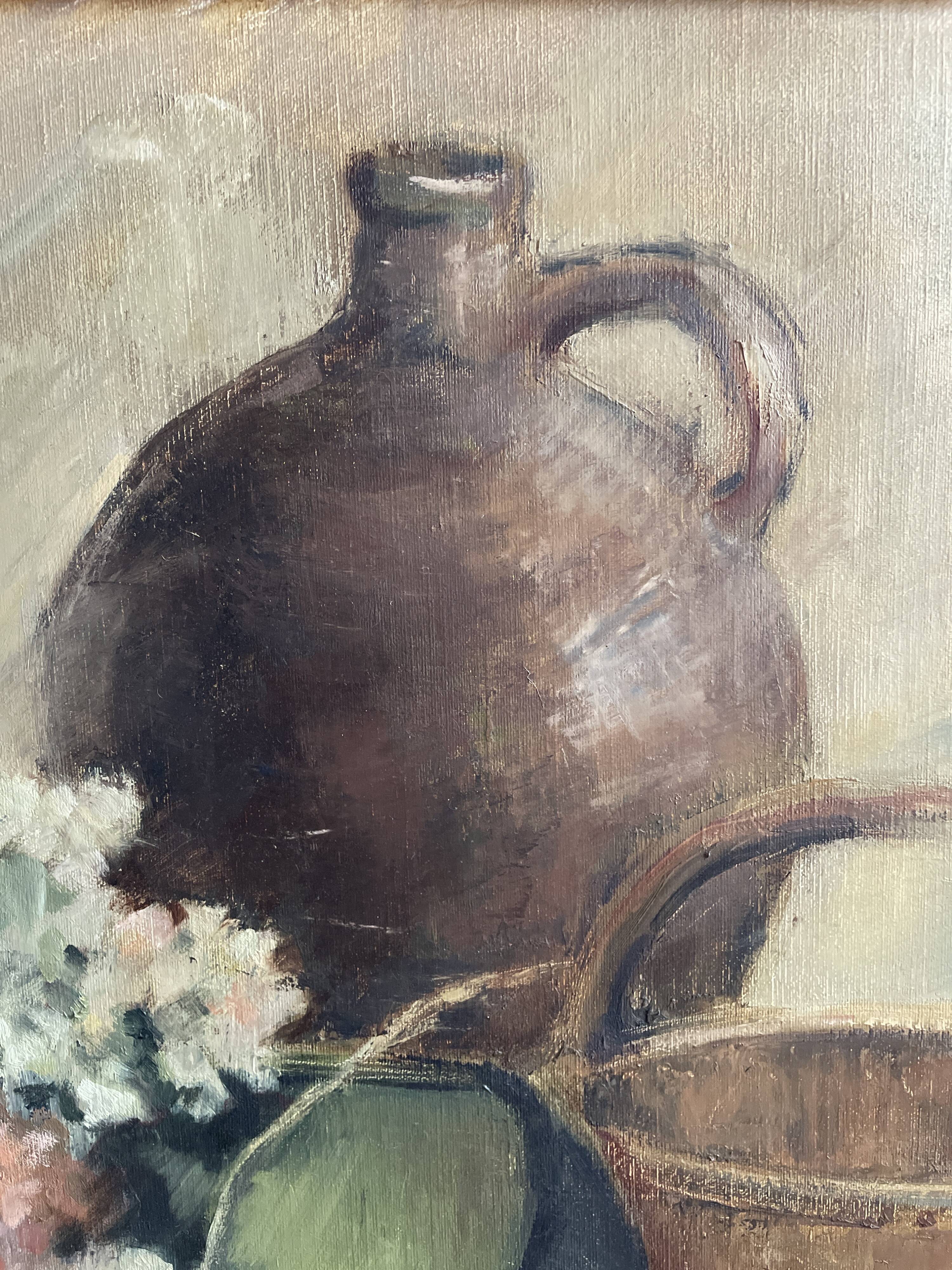 Old still life painting