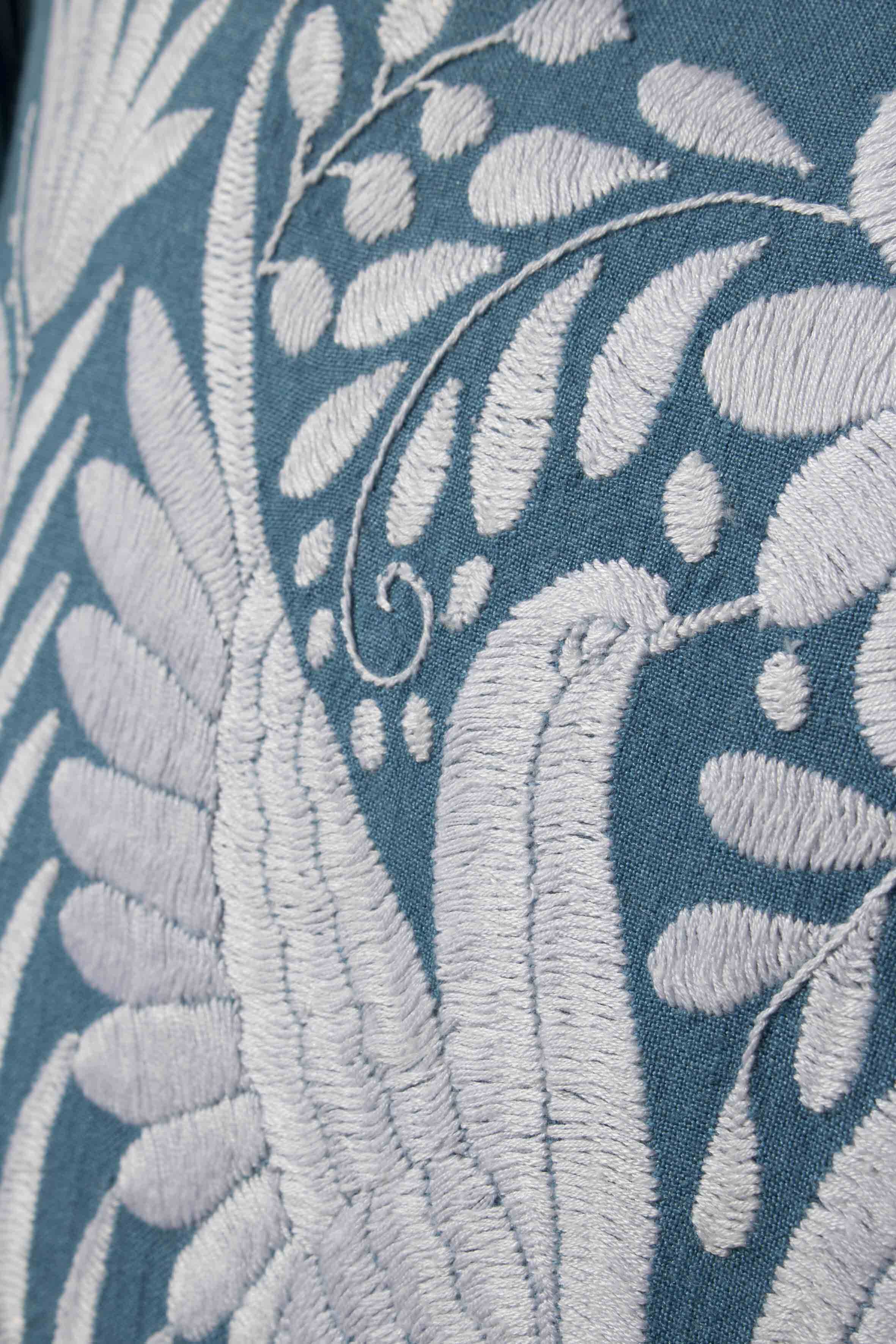Embroidered Mexican cushion