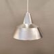 Workshop hanging lamp, from Asger BC light, in chrome/silver color (original color)