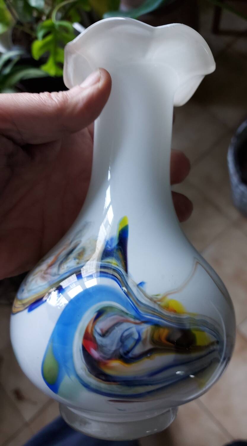Murano glass vase