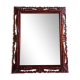 Large carved mirror neobaroque style
