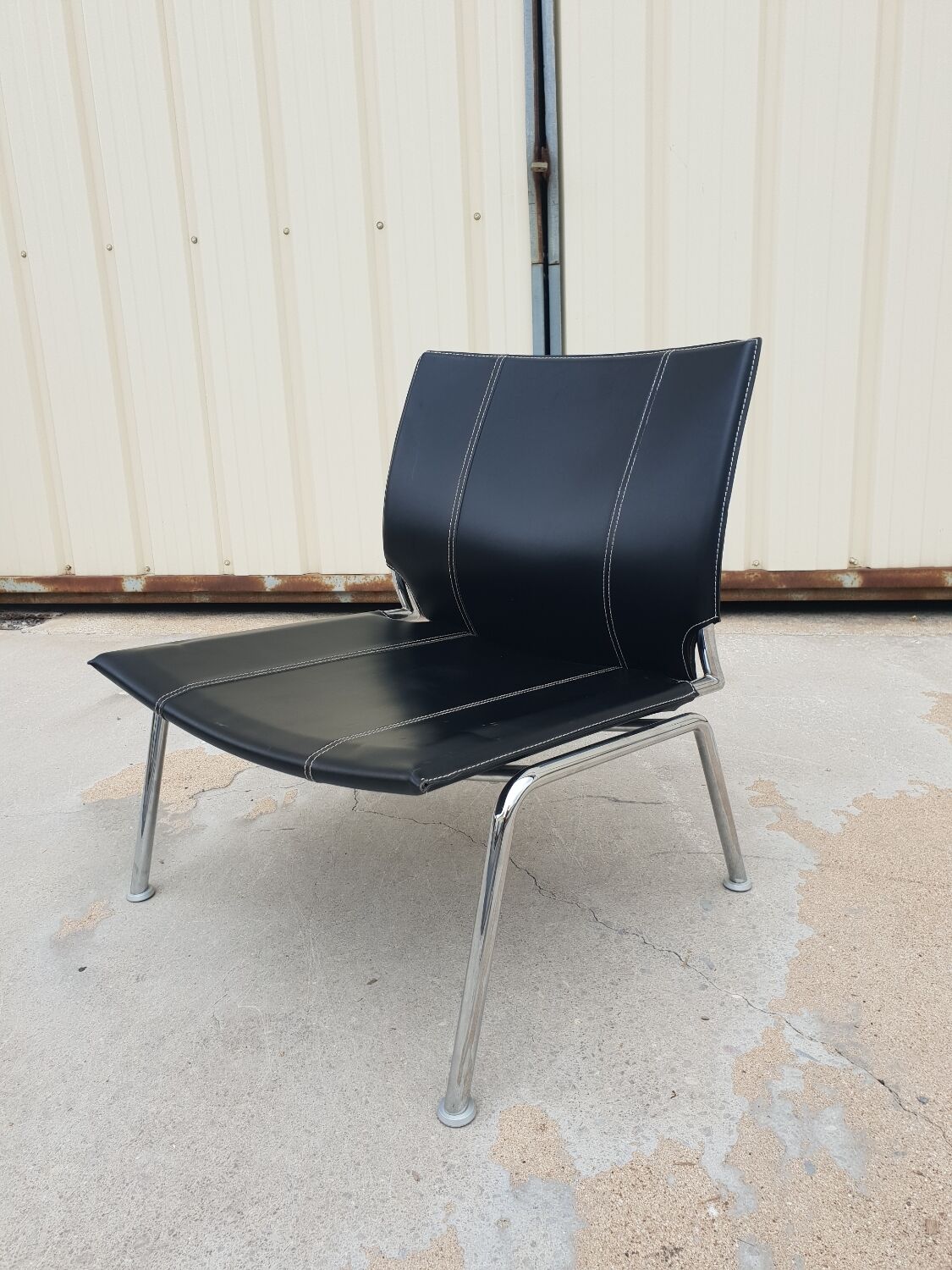 Pair of Cattelan Italy edition low chairs