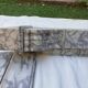 Fireplace modillon Napoleon III in gray marble of the nineteenth