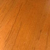 Natural mahogany desk 1960s