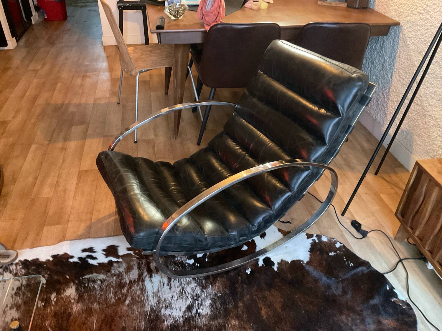 Rocking chair Hans Kaufeld style