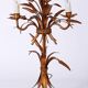 Gilt ‘Sheaf of Wheat’ Table Light, Florentine Table Lamp by Hans Kögl, 1960s