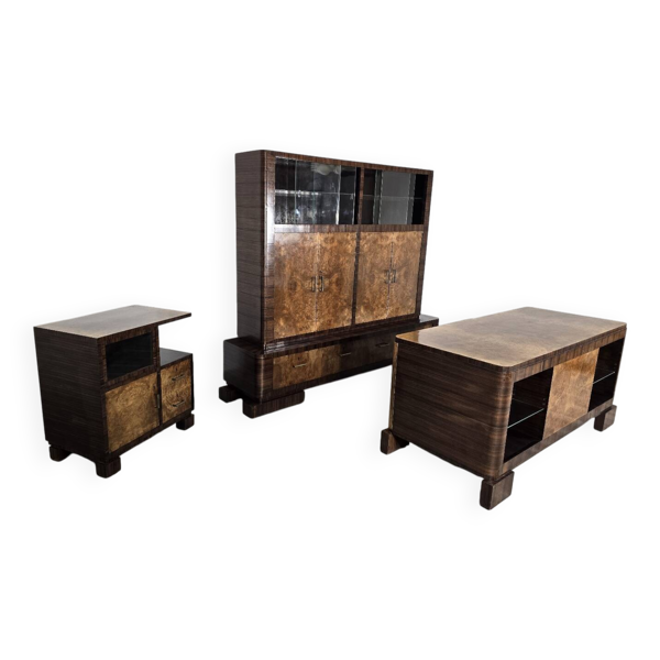 Ensemble de mobilier de bureau par Emil Gerstel