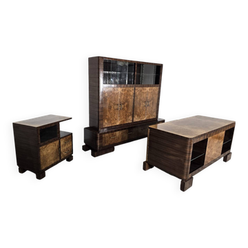 Ensemble de mobilier de bureau par Emil Gerstel