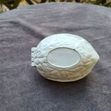 Vintage cast iron nut crate