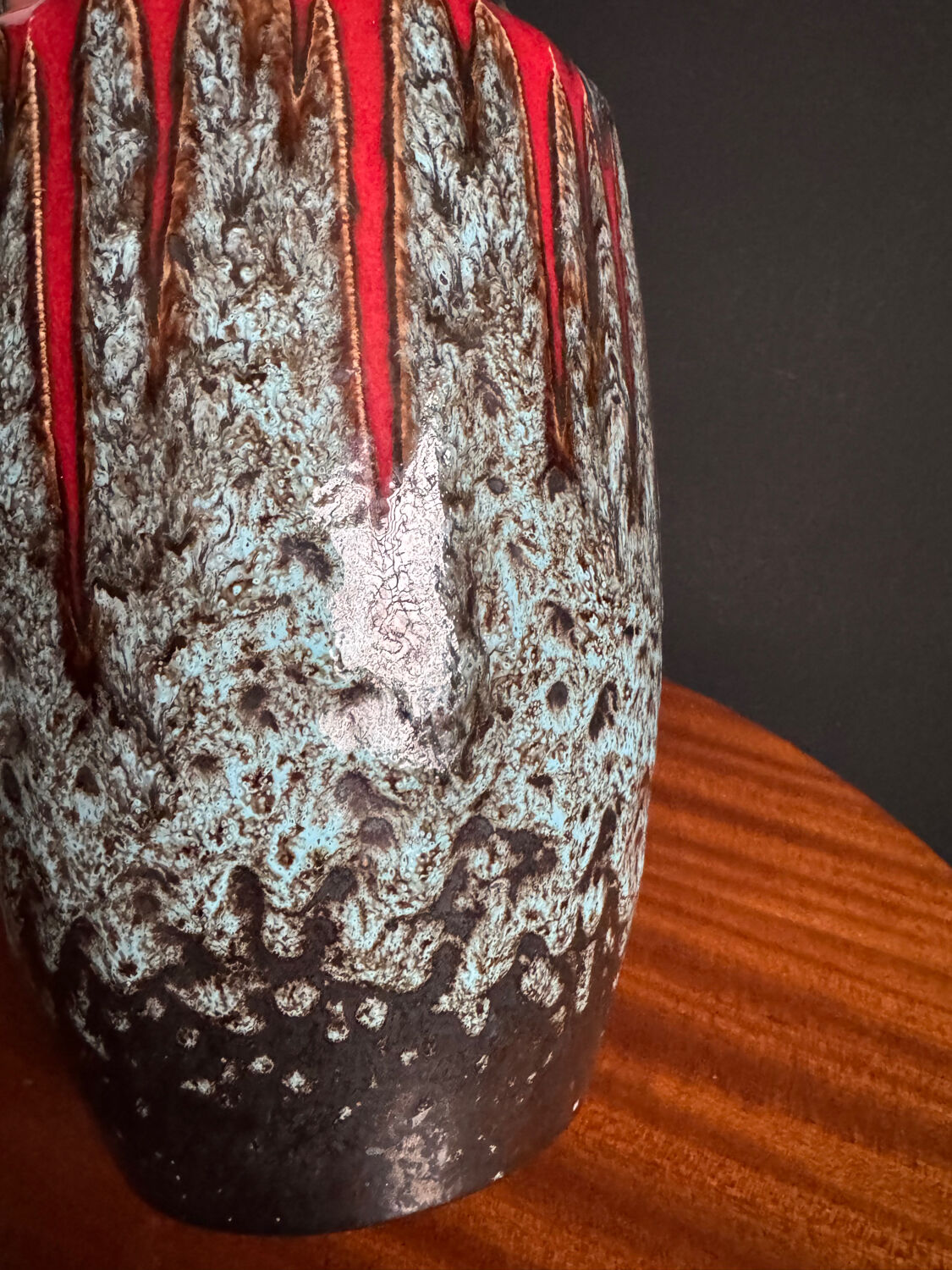 Ceramic vase West Germany 1960s