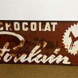 Vintage Foal chocolate billboard