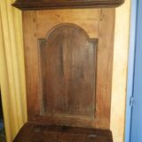 French Oratory prayer storage cabinet in walnut