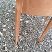 Antique Louis XVI style commode with marble top.