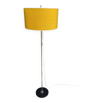 Yellow floor lamp by Viehweger 1960s