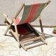 Fauteuil transat pliant vintage