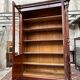 Speckled mahogany bookcase of Napoleon III XIX century