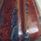 Stoneware vase.