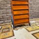 Small Scandinavian teak chest of drawers 5 drawers