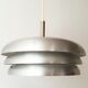 Scandinavian brushed steel hnaging 1960 vintage