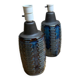 Table lamps attributed to Einar Johansen for Søholm, 1960s, set of 2