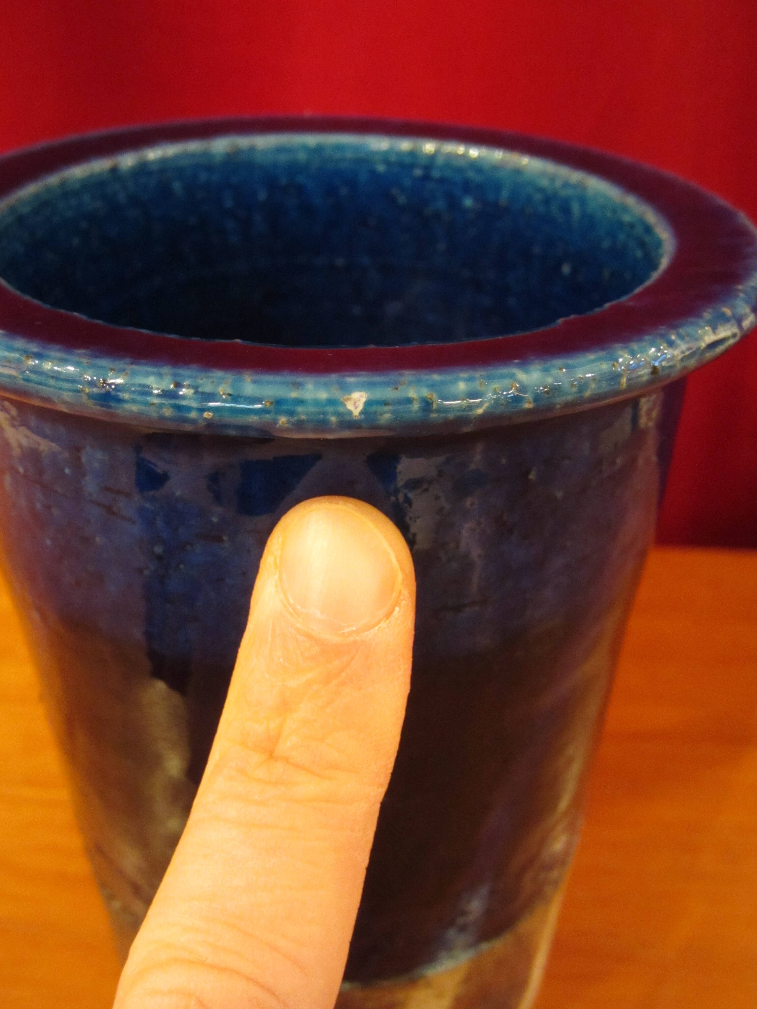 Scandinavian ceramic vase by Inger Persson for Rörstrand Ateljé