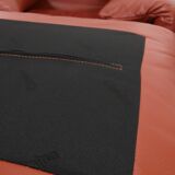 2 Cassina Maralunga fauteuils with ottoman