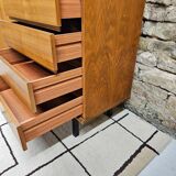 Sideboard in teak veneer 1970
