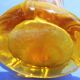 Modernist vase - molded glass - red, orange, yellow - Flavio Polis Seguso