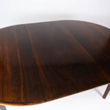 A set of four dining room chairs of teak of danish design, 1960s