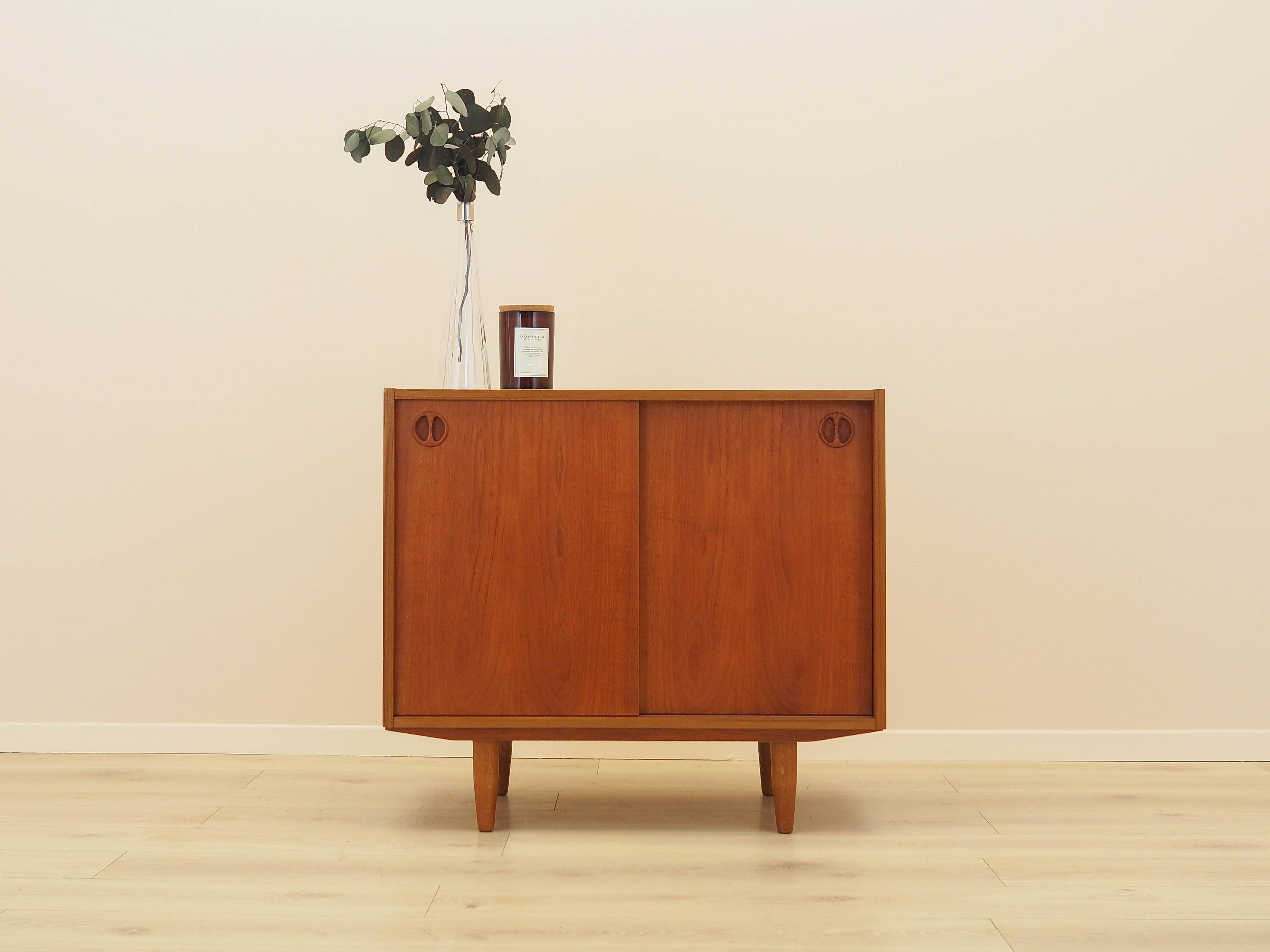 Teak cabinet, Danish design, 1970s, made in Denmark