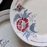 6 vintage dinner plates – Nimy Pottery
