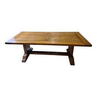Monastery table made of solid oak.