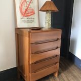 Solid elm chest of drawers Maison Regain