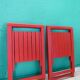Paire de chaises pliantes, Habitat vintage