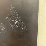 4 vintage flower plates