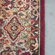 Rug with beautiful patterns in mainly red and yellow colours 296x203cm