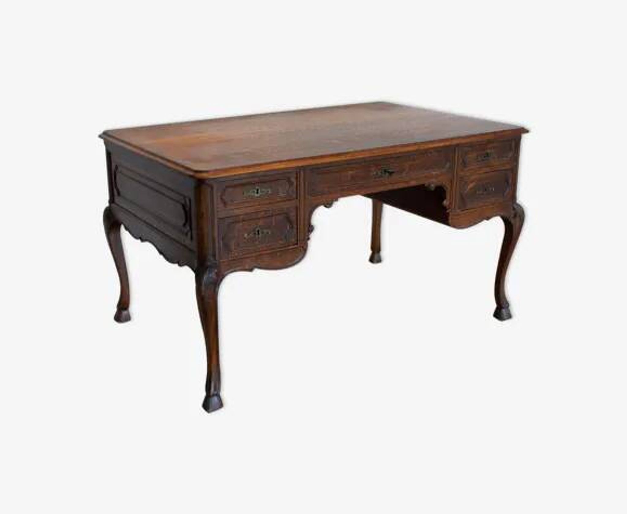 Double executive desk, Louis XV style