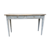 Vintage grey patinee console