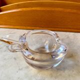 Cendrier pomme cristal de vannes France vintage années 70