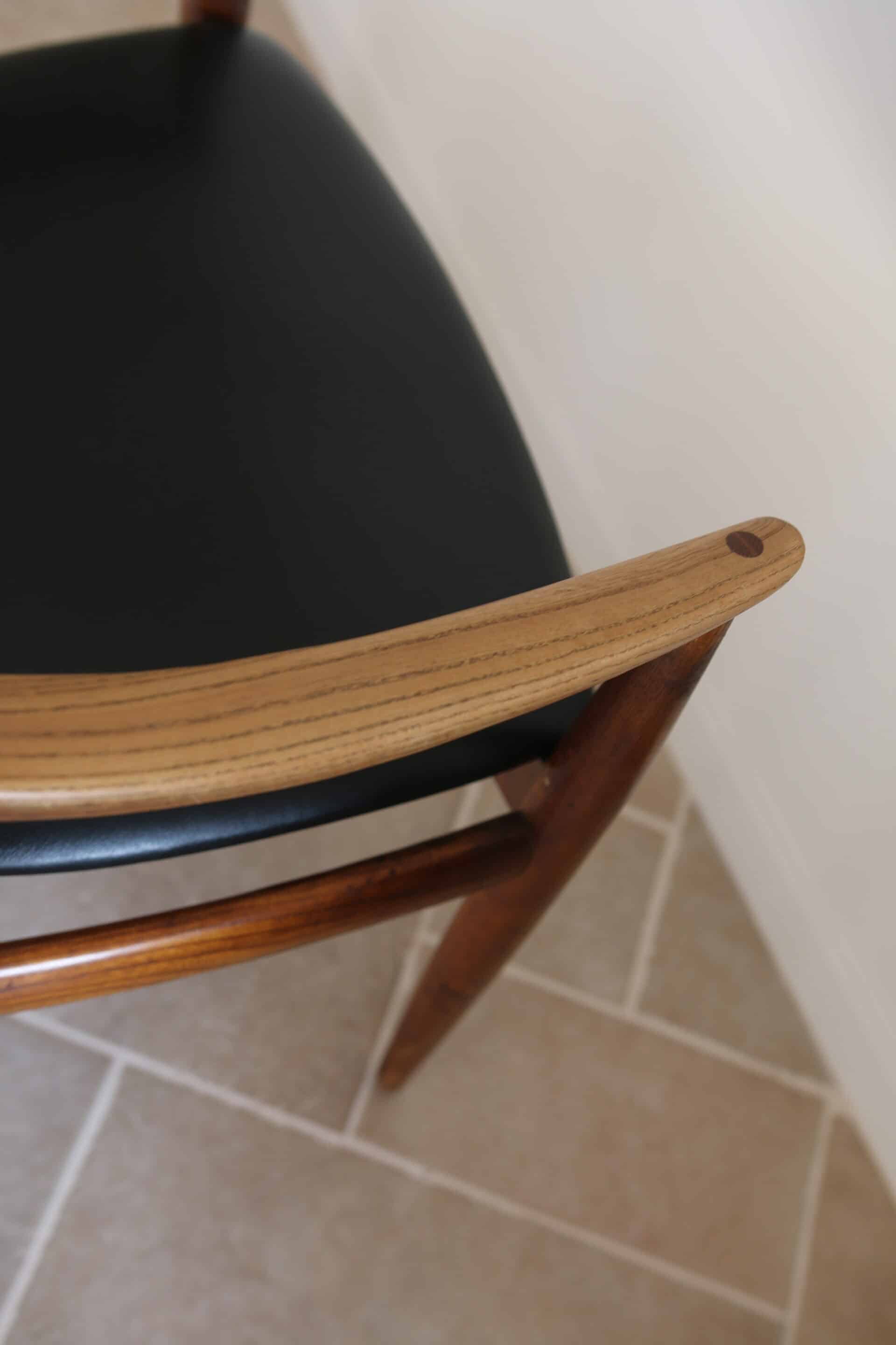 Vintage Danish armchair Neils Eilersen, "Kennedy" style, 1960s.