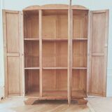 Art Deco solid oak wardrobe – elegant & rare