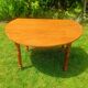 Folding wooden round table – Ø 115 cm