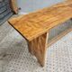 Antique wooden side table bench rural TV cabinet 40 x 200 cm