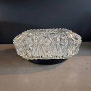 Plafonnier ou applique en verre moulé