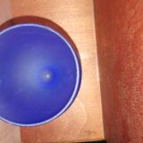 Opal stemmed glass
