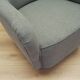 Grey armchair, Scandinavian design, production: Denmark