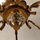 Mid-century copper chandelier, 1950s