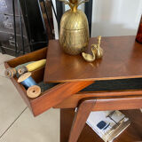 Vintage compass feet worker